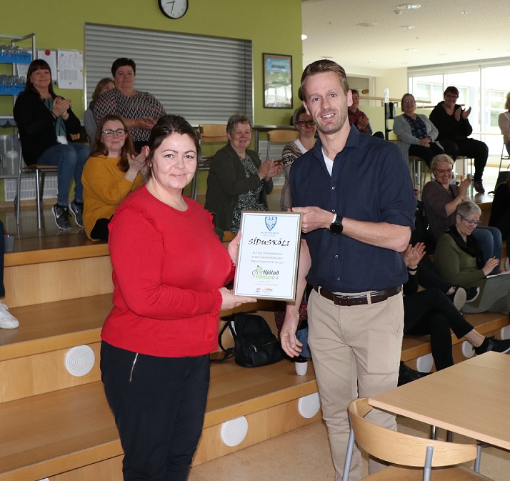 Mynd af starfsfólki Síðuskóla
