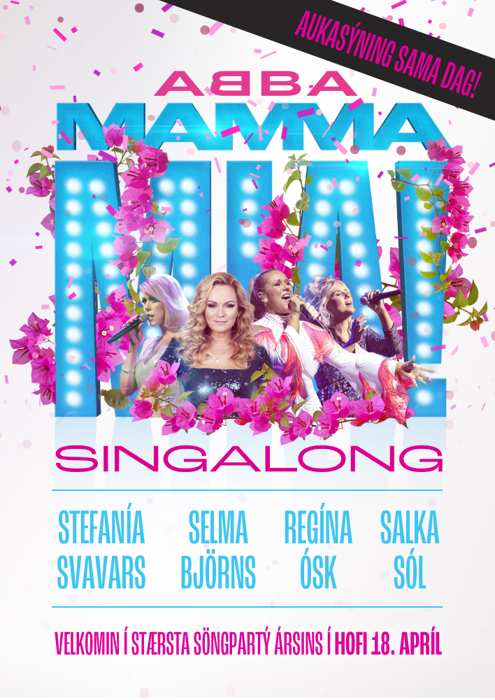 Abba söngpartý - tilboð til starfsfólks Akureyrarbæjar