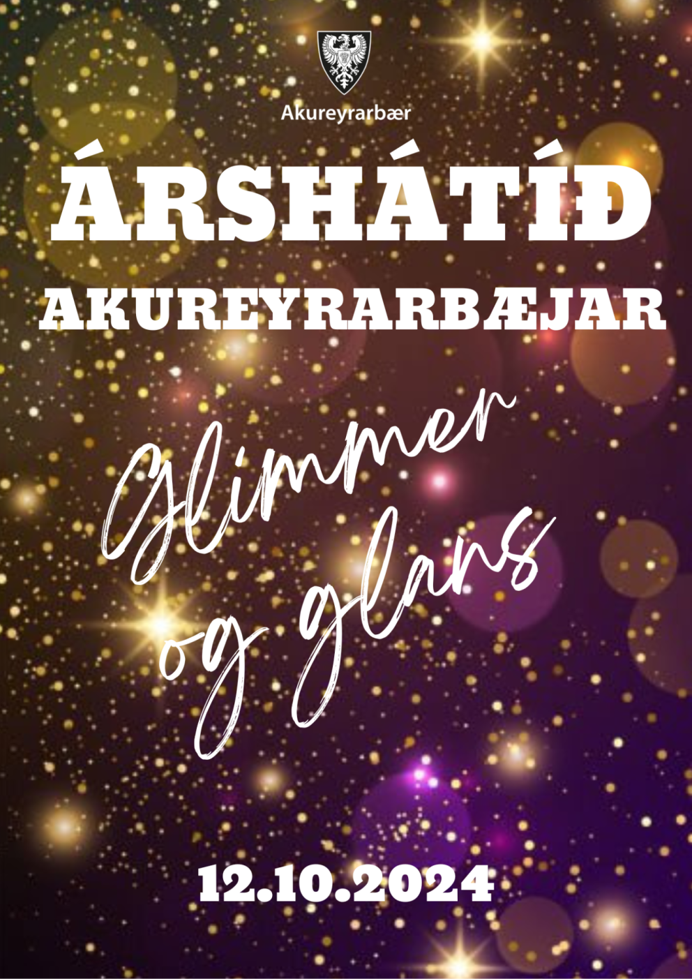 Glimmer og glans á árshátíð Akureyrarbæjar