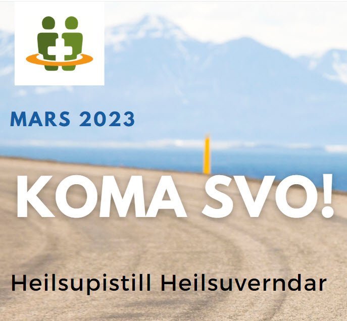 Heilsupistill Heilsuverndar í mars