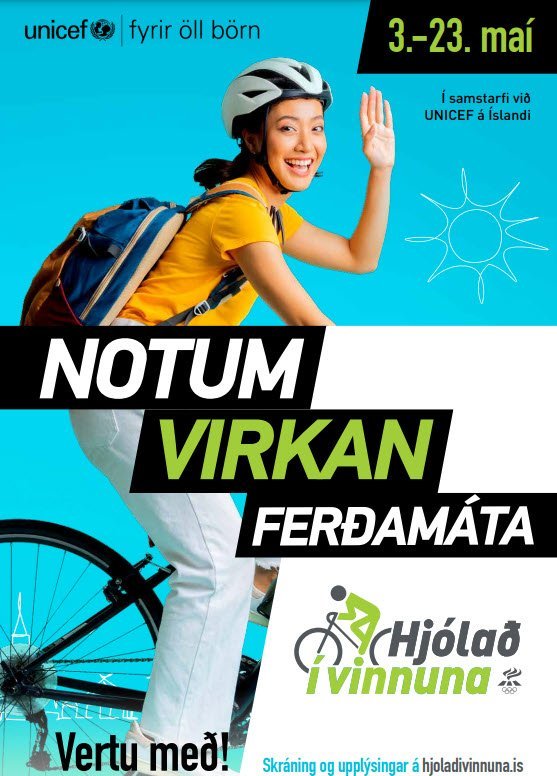 Hjólað í vinnuna hófst í dag