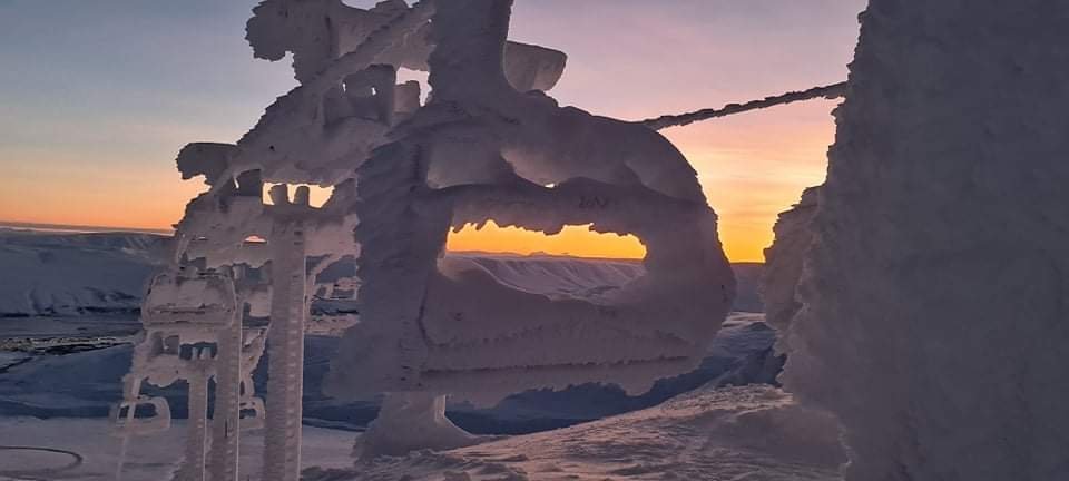 Mynd eftir Óskar Wild Ingólfsson tekin 23. desember 2020.