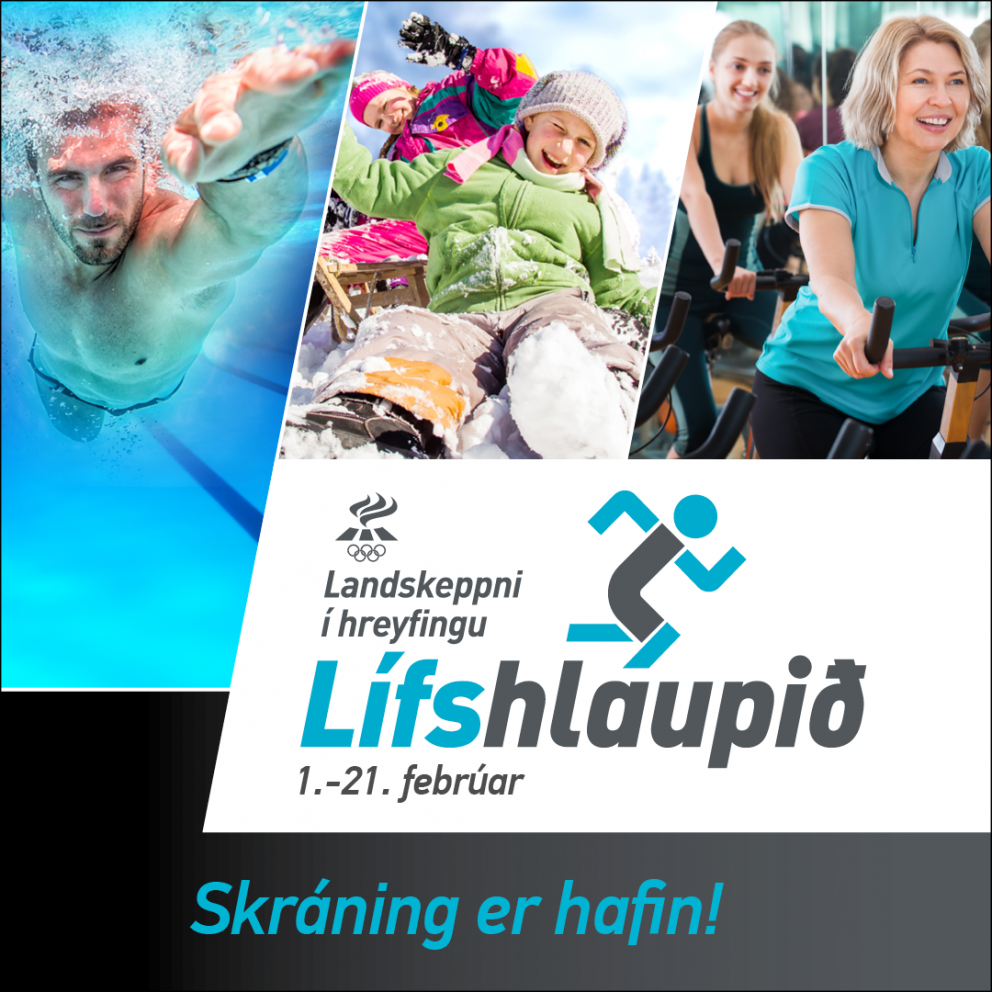 Hvernig væri að skrá sig til leiks í Lífshlaupið?