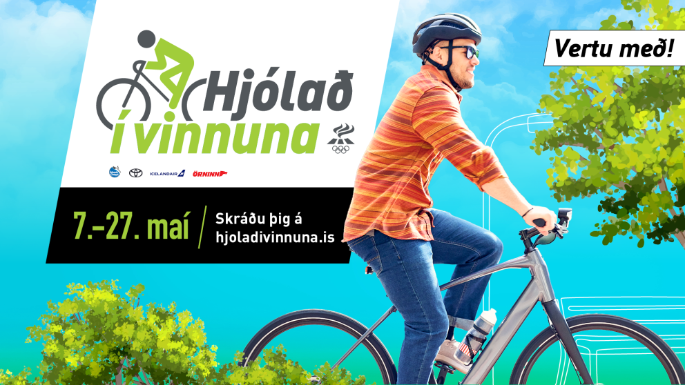 Hjólað í vinnuna 2025 hefst á morgun!