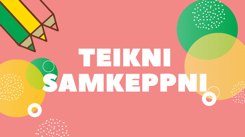 Teiknisamkeppni fyrir káta krakka