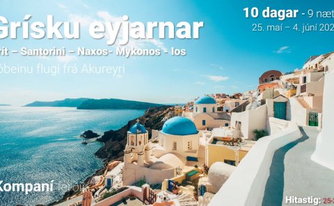 Ferðatilboð til Grikklands með Kompaníferðum