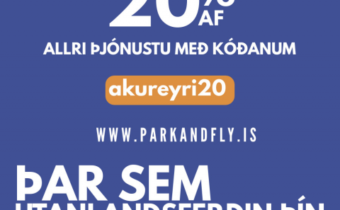 Starfsmannatilboð til þín - Park and fly