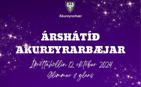 Árshátíð Akureyrarbæjar 12. október 2024