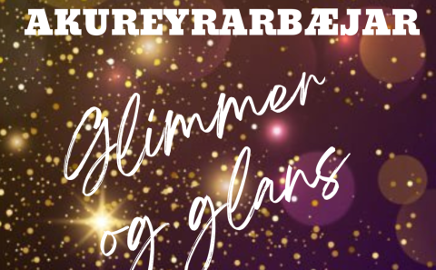 Glimmer og glans á árshátíð Akureyrarbæjar