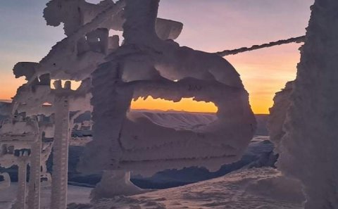 Mynd eftir Óskar Wild Ingólfsson tekin 23. desember 2020.