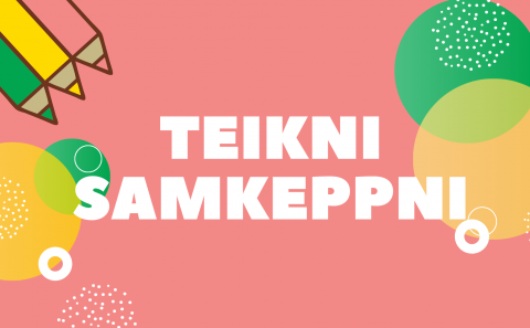 Teiknisamkeppni fyrir káta krakka